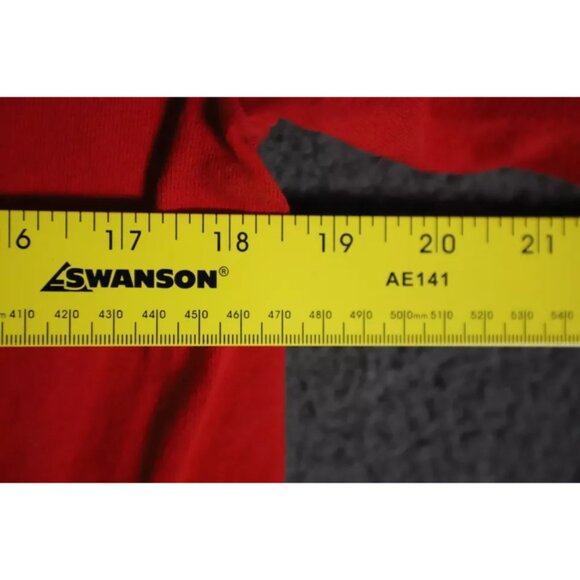 Vintage Champion Sweatshirt Mens M Red Knit Spell Out Signature Logo Embroidered - Picture 8 of 10